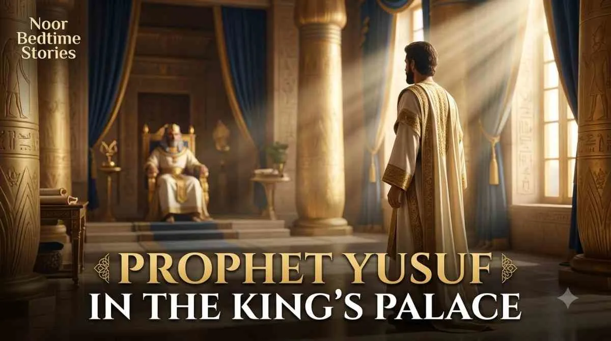Prophet Yusuf in the King’s Palace (Bedtime Story)